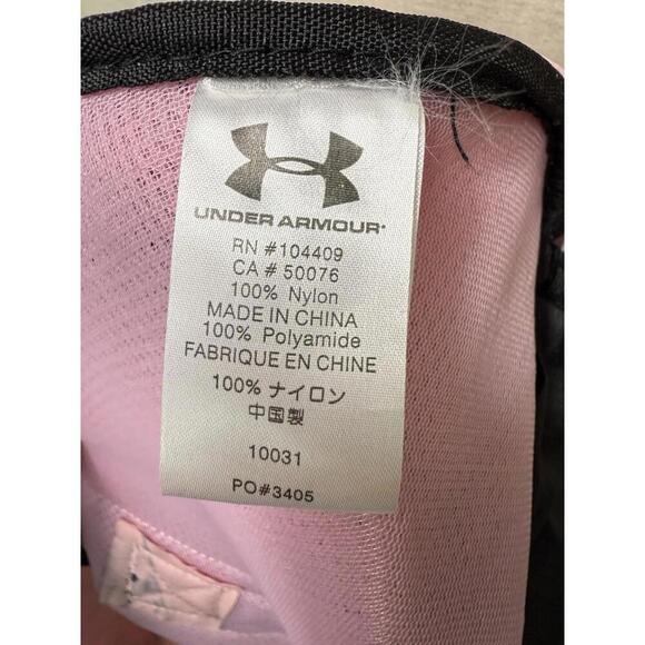 Under Armour Softball Bat Bag. Pink & Black. Model# RN 104409. Size is 3x1 Feet - Picture 9 of 9